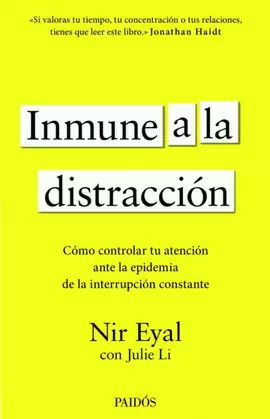 INMUNE A LA DISTRACCIÓN