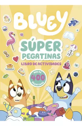 BLUEY. ACTIVIDADES - SÚPER PEGATINAS