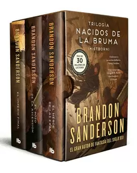 ESTUCHE TRILOGÍA NACIDOS DE LA BRUMA (MISTBORN)
