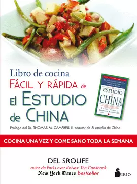LIBRO DE COCINA FÁCIL Y RÁPIDA DE EL ESTUDIO DE CHINA