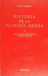 HISTORIA FILOSOFIA GRIEGA VOL. 1: PRIMER