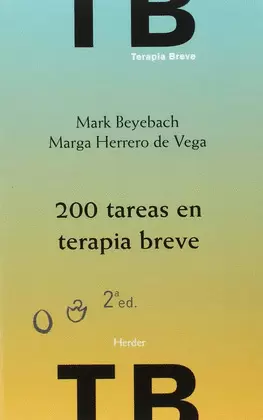 200 TAREAS EN TERAPIA  BREVE