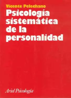 PSICOLOGÍA SISTEMÁTICA DE LA PERSONALIDAD