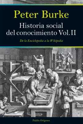 HISTORIA SOCIAL DEL CONOCIEMIENTO VOL. II