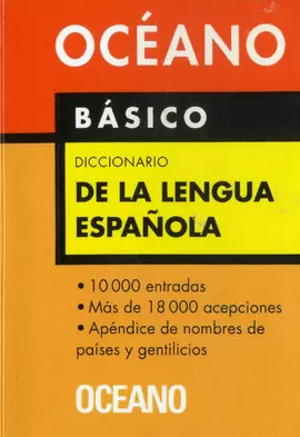 BÁSICO, DICCIONARIO DE LA LENGUA ESPAÑOLA