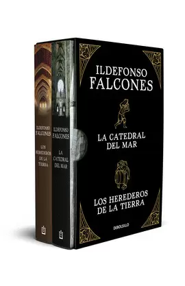 ILDEFONSO FALCONES (EDICIÓN ESTUCHE CON: LA CATEDRAL DEL MAR  LOS HEREDEROS DE LA TIERRA)