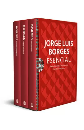 ESTUCHE JORGE LUIS BORGES ESENCIAL (CONTIENE: POESÍA COMPLETA  CUENTOS COMPLETOS  INQUISICIONES)