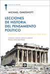 LECCIONES DE HISTORIA DEL PENSAMIENTO POLÍTICO I