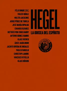 HEGEL. LA ODISEA DEL ESPÍTRITU