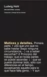 MATICES Y DETALLES