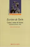 ESCRITOS DE TURÍN. CARTAS Y NOTAS DE LOCURA. (FRAGMENTOS PÓSTUMOS, 1888)