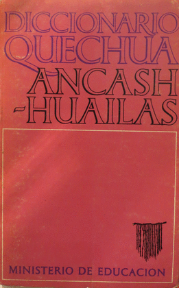 DICCIONARIO QUECHUA (ÁNCASH-HUAILAS)