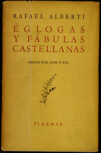 ÉGLOGAS Y FÁBULAS CASTELLANAS (2 TOMOS)