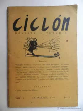 CICLÓN Nº 1 (REVISTA LITERARIA)