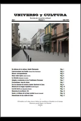 REVISTA UNIVERSO Y CULTURA Nº2