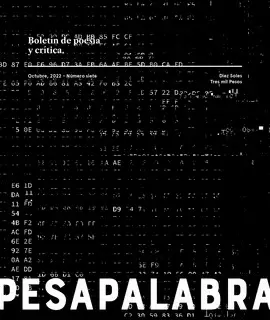 PESAPALABRA. BOLETÍN DE POESÍA Y CRÍTICA.