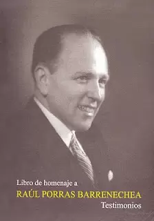 LIBRO HOMENAJE RAÚL PORRAS BARRENECHEA