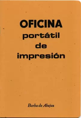 OFICINA PORTÁTIL DE IMPRESIÓN