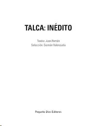 TALCA : INEDITO