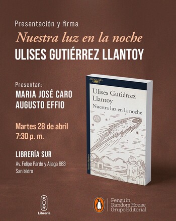Presentación: Nuestra luz en la noche | Martes 28 de abril - 07:30 pm