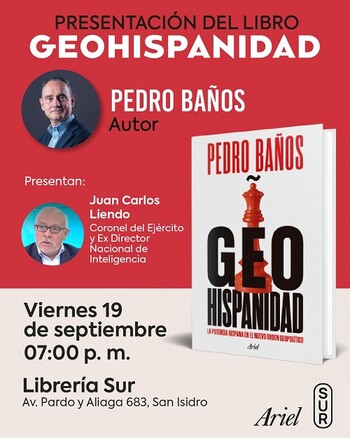 Presentación: Geohispanidad | Viernes 19 de septiembre - 07:00 pm