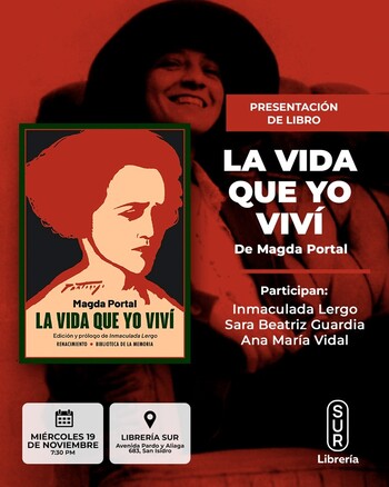 Presentación: La vida que yo viví| Miércoles  19 de Noviembre - 07:30pm