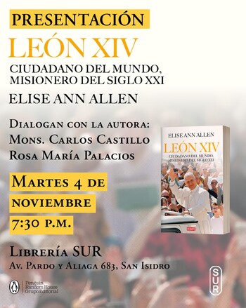 Presentación: León XIV: Ciudadano del Mundo  | Martes 04 de Noviembre - 07:30pm