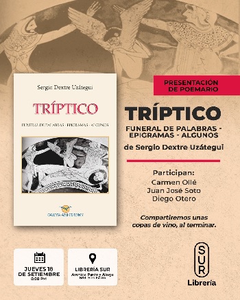 Presentación: Tríptico | Jueves 18 de Setiembre - 08:00pm