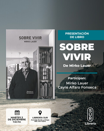 Presentación:  Sobrevivir | Martes 2 de Diciembre - 07:30 pm