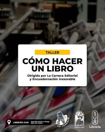 Taller: ¿Cómo hacer un libro?