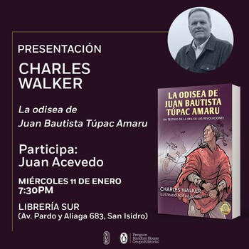 Presentación: La odisea de Juan Bautista Túpac Amaru | Miércoles 11 de enero - 07:30pm