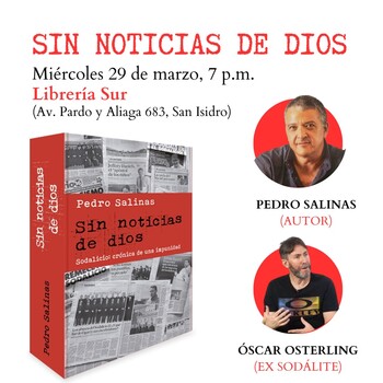 Conversatorio: Sin noticias de Dios de Pedro Salinas | Miércoles 29 de marzo - 07:00pm